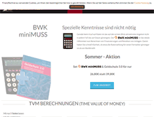 Tablet Screenshot of finanzrechner.eu